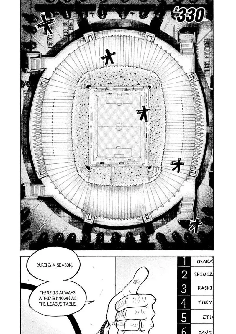 Giant Killing Chapter 330 page 1