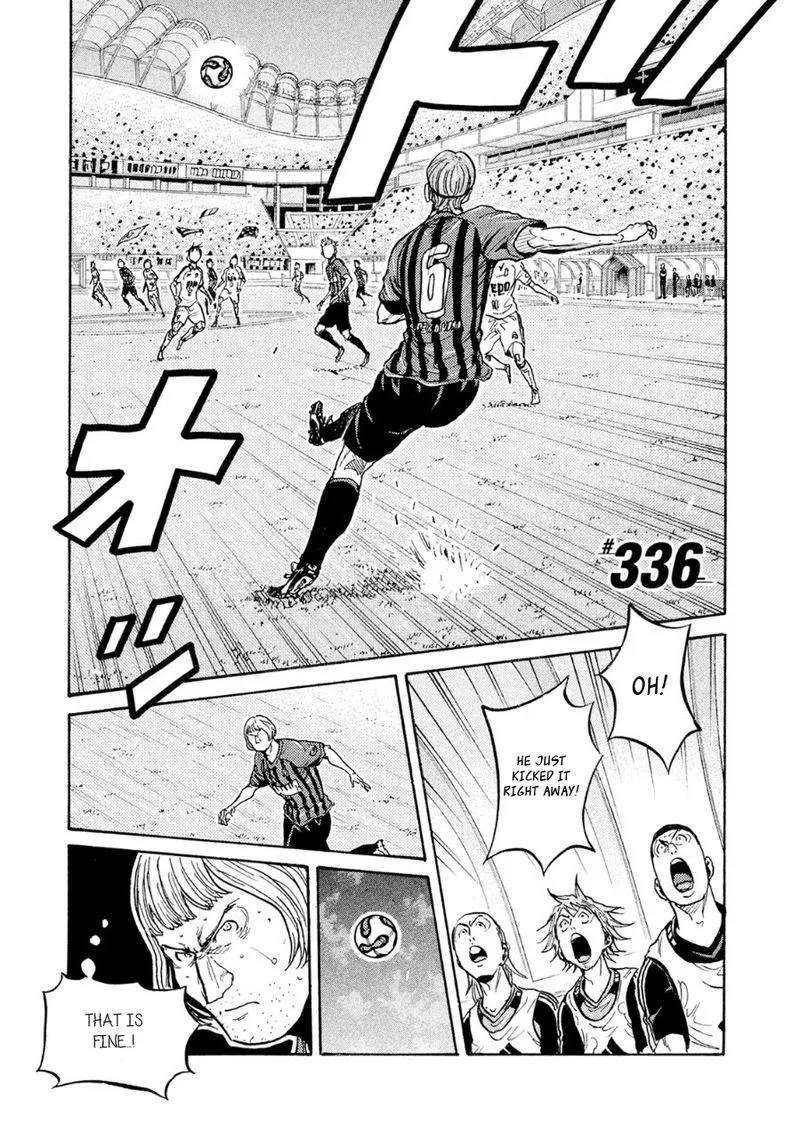 Giant Killing Chapter 336 page 1