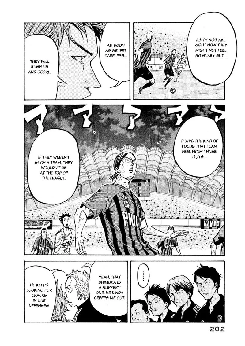Giant Killing Chapter 337 page 4