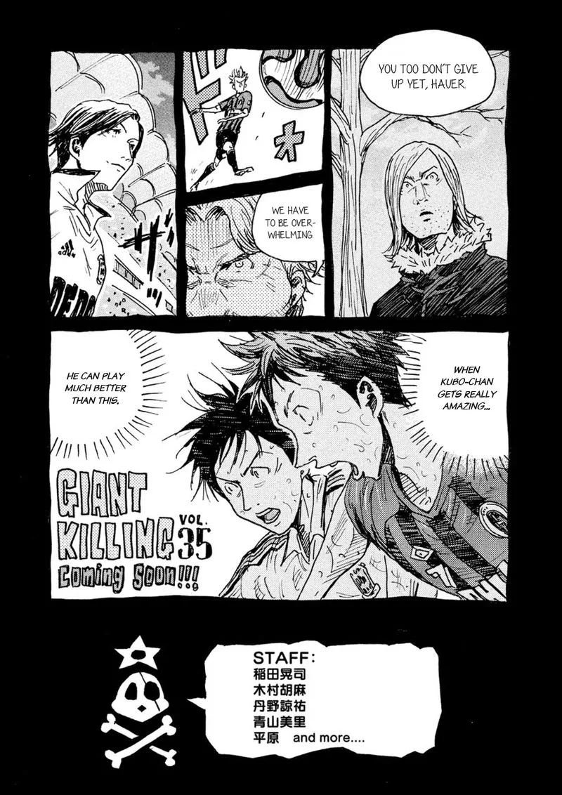 Giant Killing Chapter 337 page 20