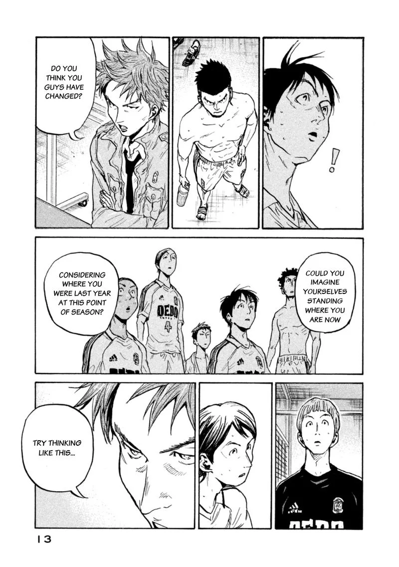 Giant Killing Chapter 338 page 13