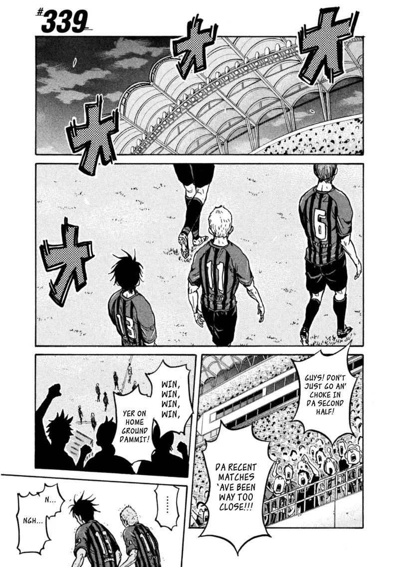 Giant Killing Chapter 339 page 1