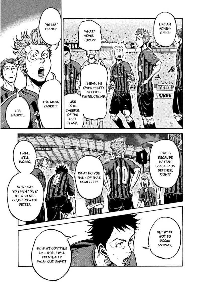 Giant Killing Chapter 339 page 5