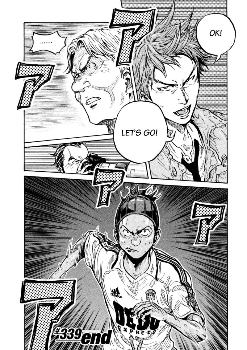 Giant Killing Chapter 339 page 23