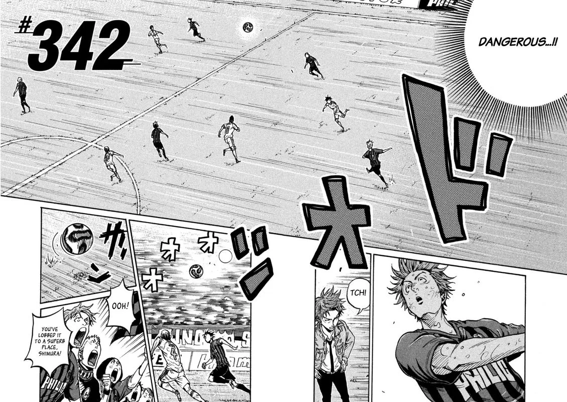 Giant Killing Chapter 342 page 3