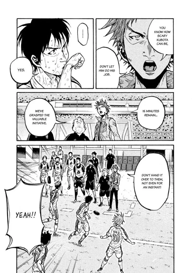 Giant Killing Chapter 348 page 11