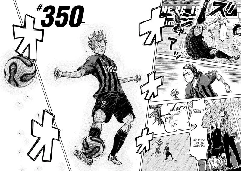 Giant Killing Chapter 350 page 2