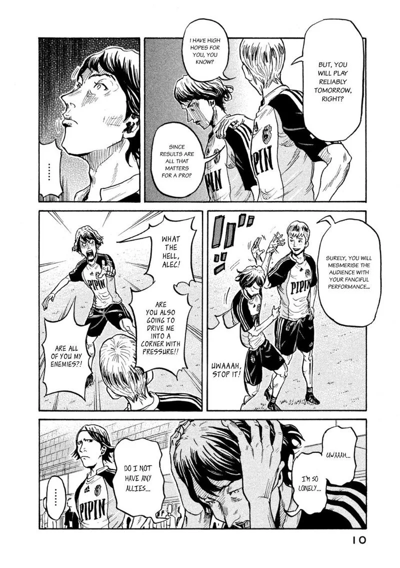 Giant Killing Chapter 358 page 8