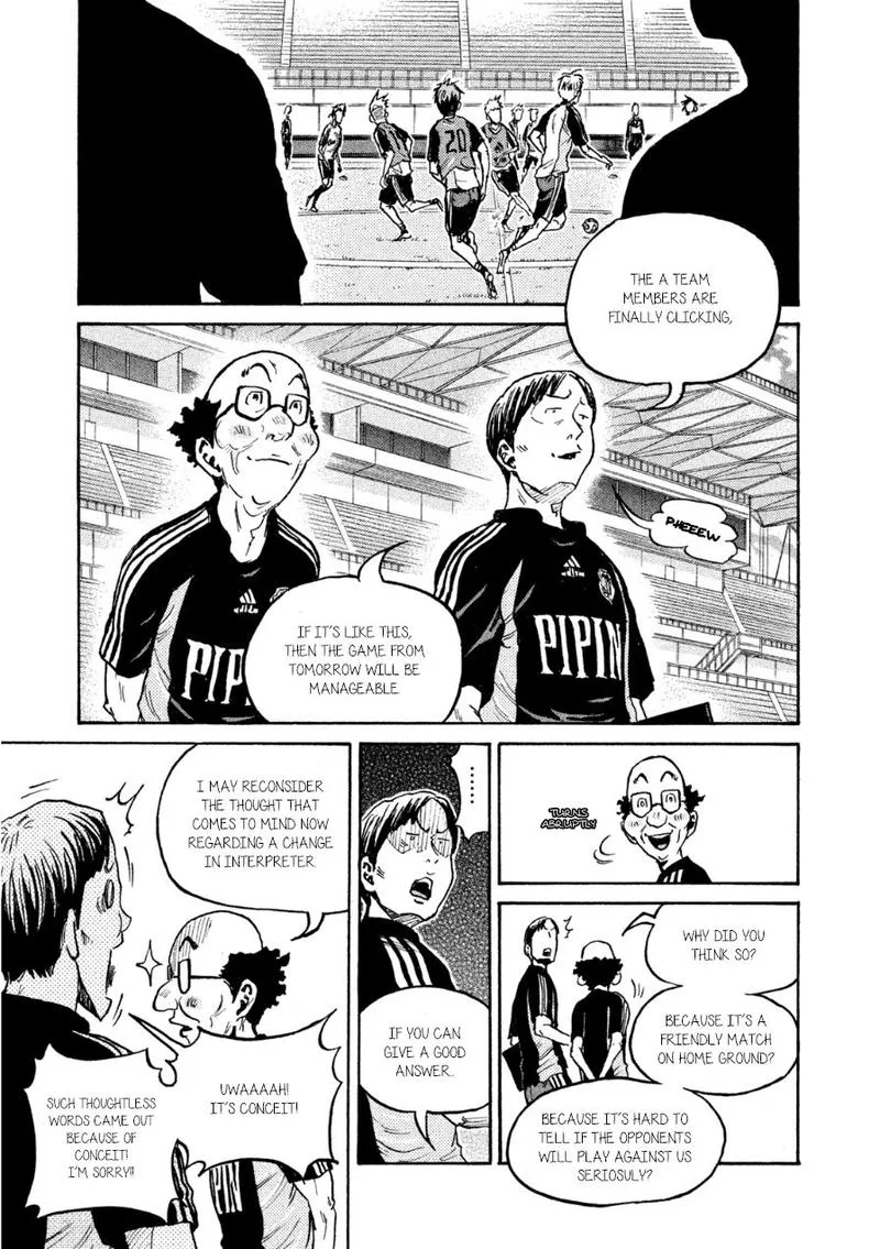 Giant Killing Chapter 360 page 7