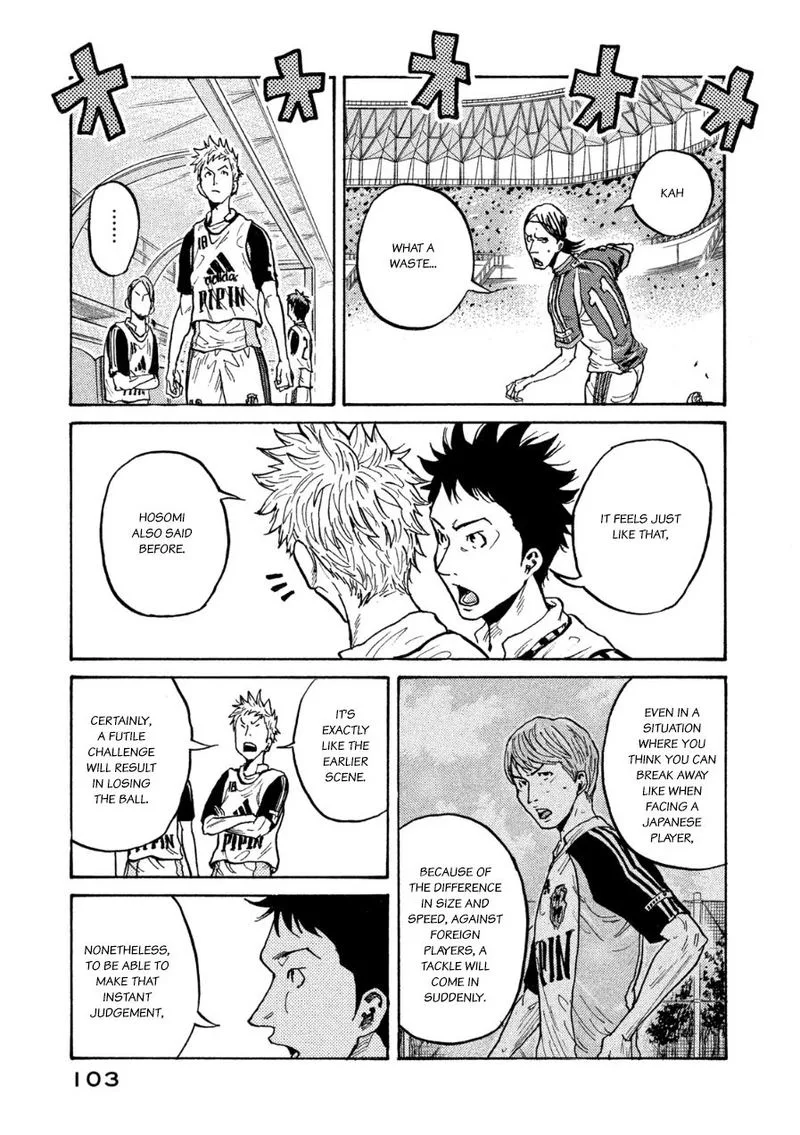 Giant Killing Chapter 362 page 14