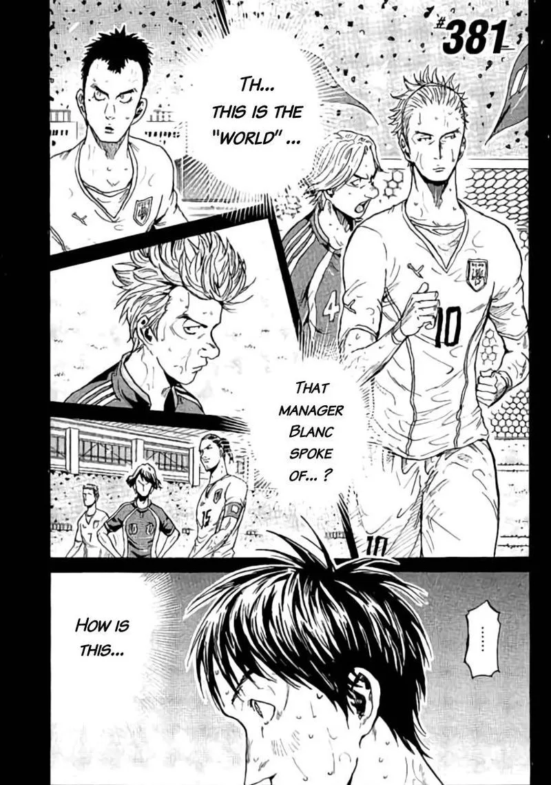 Giant Killing Chapter 381 page 1