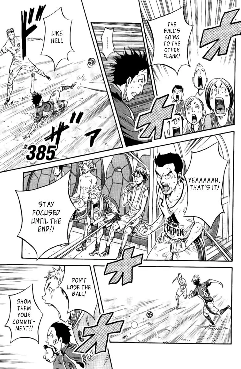 Giant Killing Chapter 385 page 1