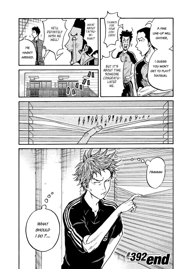 Giant Killing Chapter 392 page 19