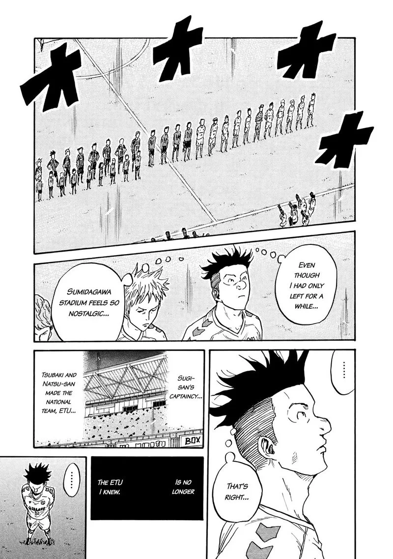 Giant Killing Chapter 394 page 8