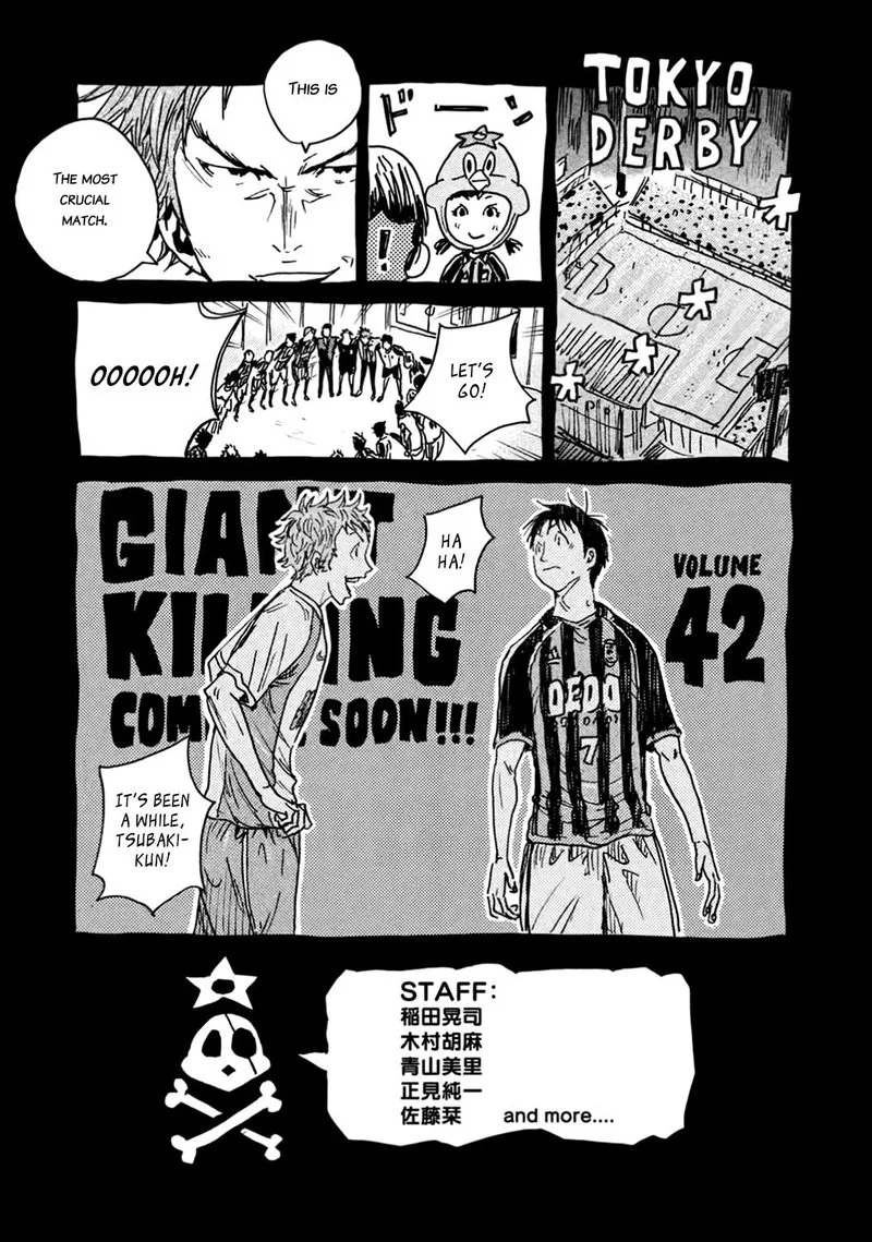 Giant Killing Chapter 407 page 22
