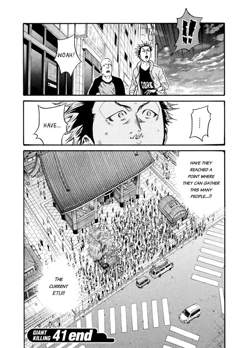 Giant Killing Chapter 407 page 19