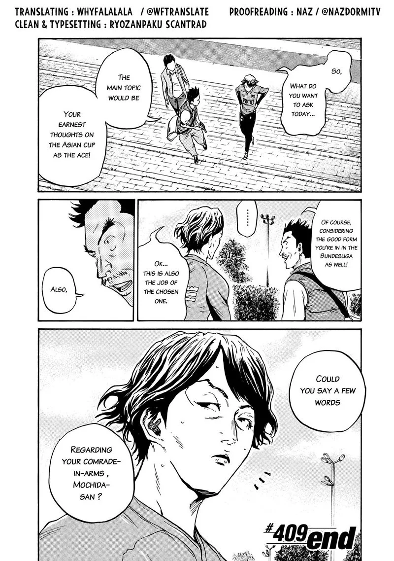 Giant Killing Chapter 409 page 20