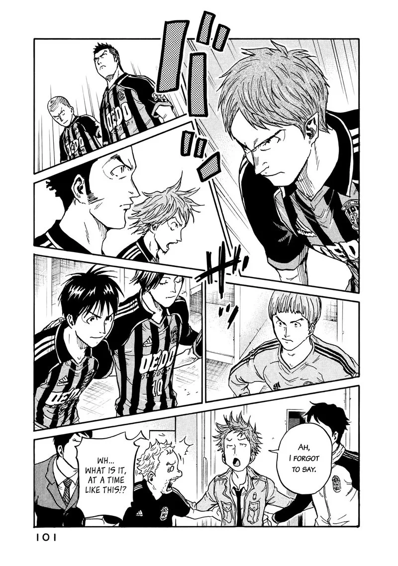 Giant Killing Chapter 412 page 11