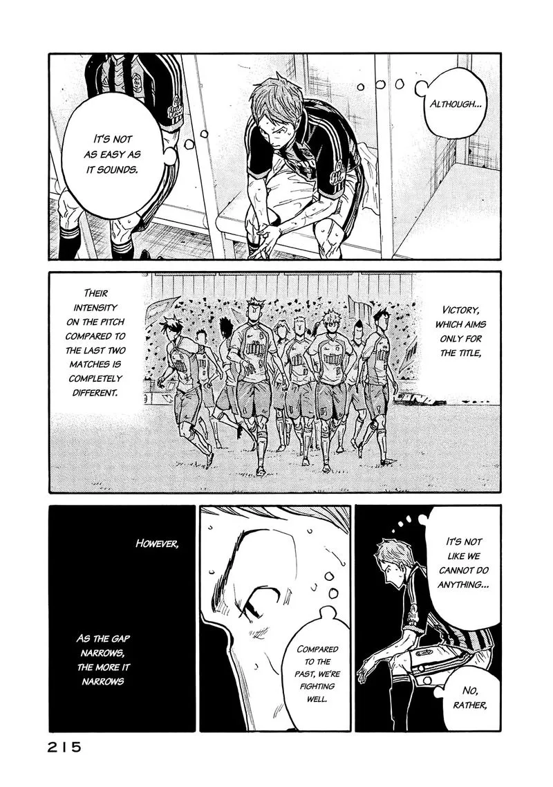 Giant Killing Chapter 427 page 12