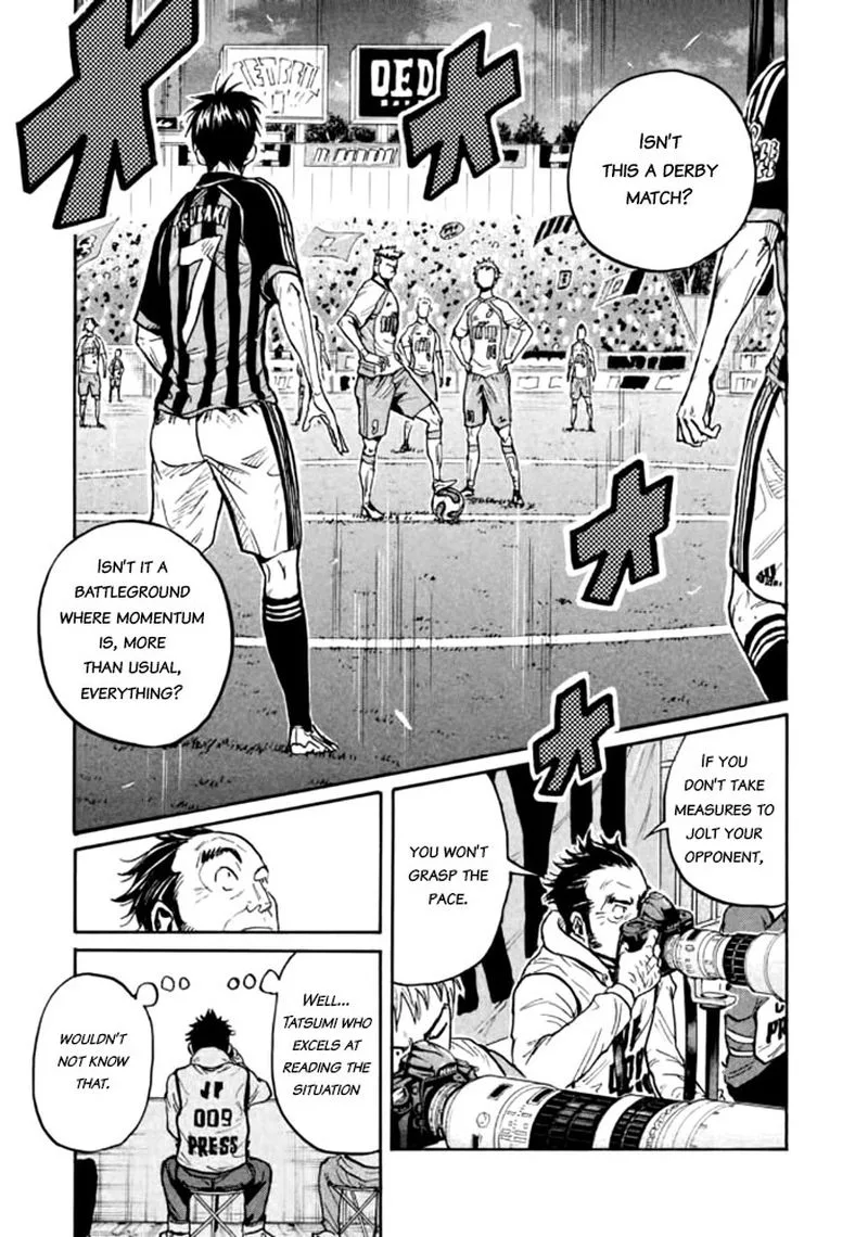 Giant Killing Chapter 429 page 12