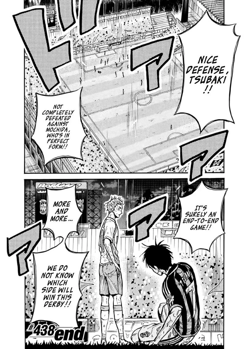 Giant Killing Chapter 438 page 22