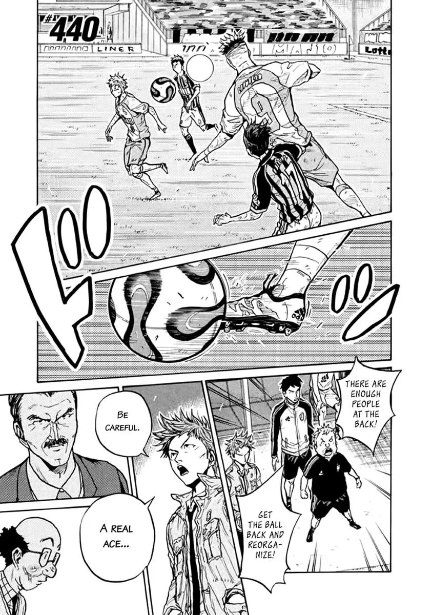 Giant Killing Chapter 440 page 1
