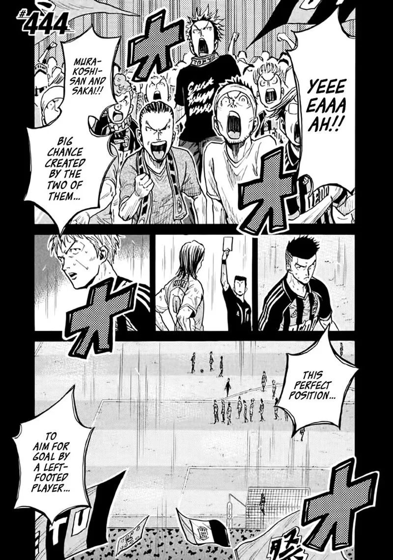 Giant Killing Chapter 444 page 1