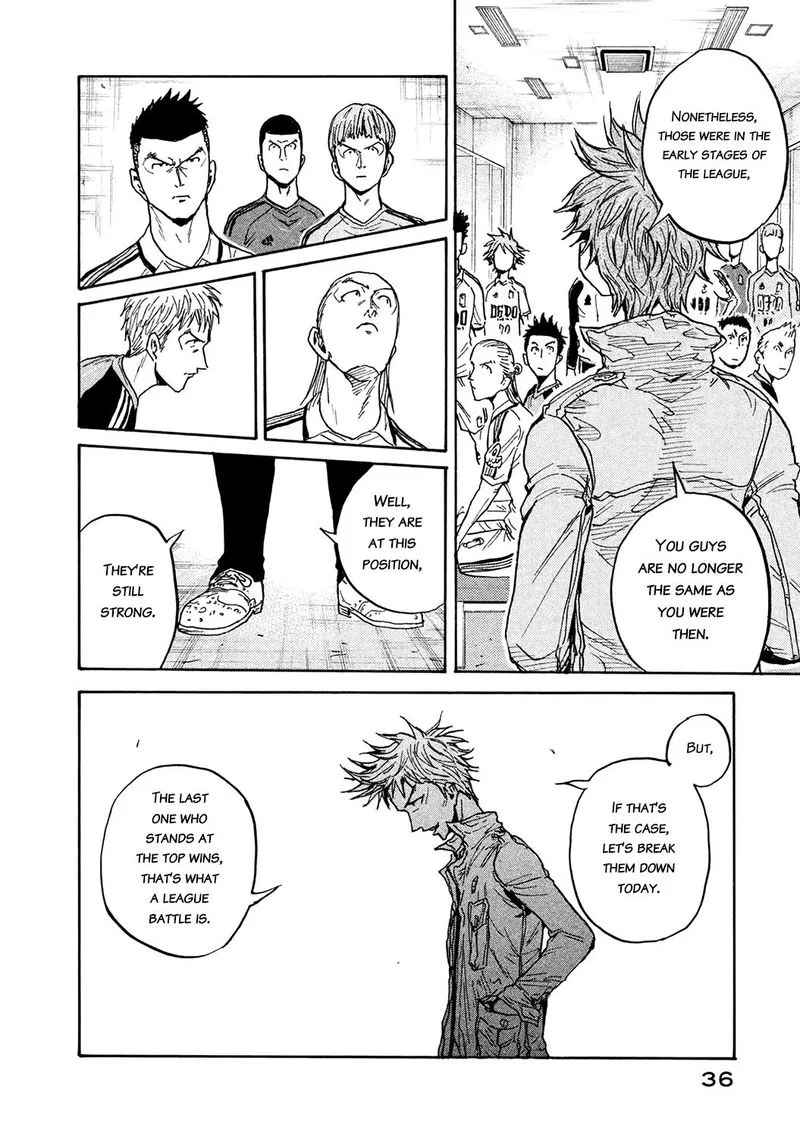 Giant Killing Chapter 449 page 12