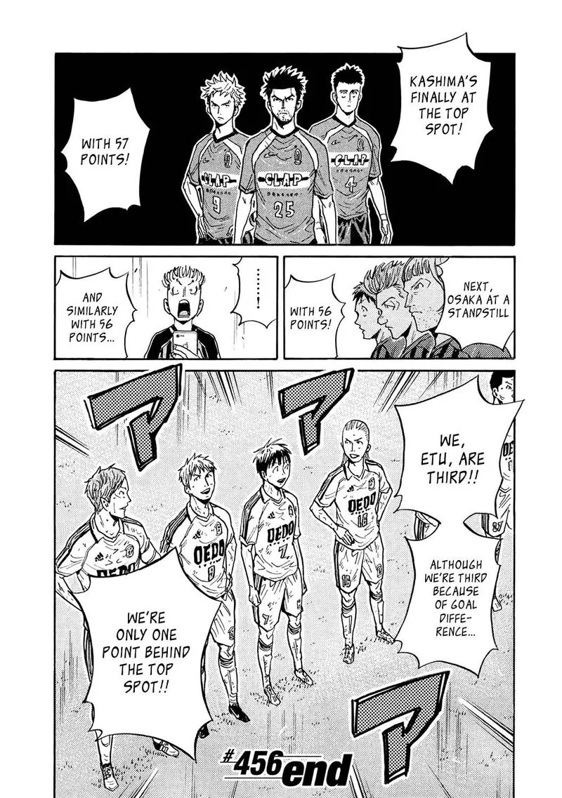 Giant Killing Chapter 456 page 19