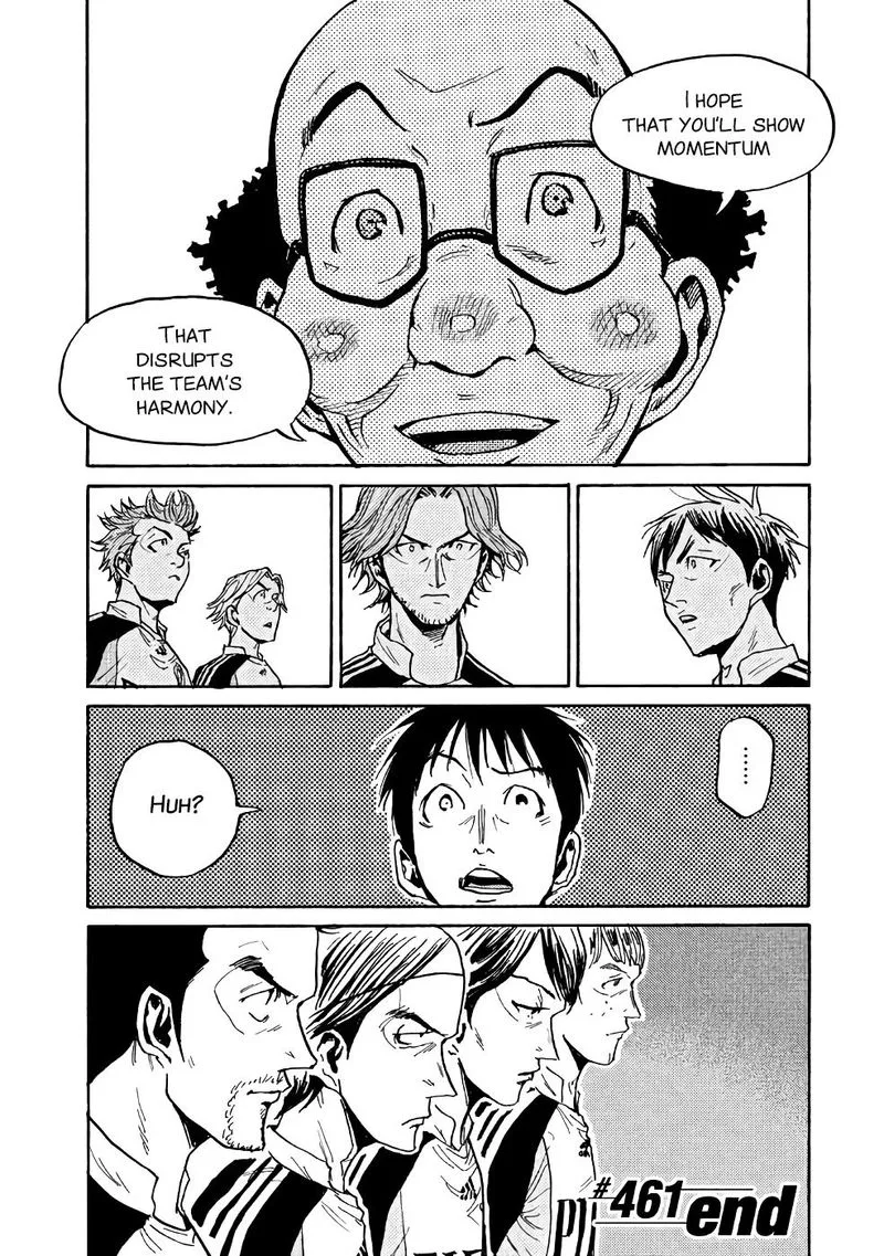 Giant Killing Chapter 461 page 19