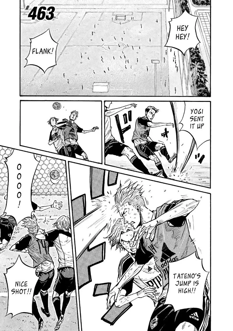 Giant Killing Chapter 463 page 1