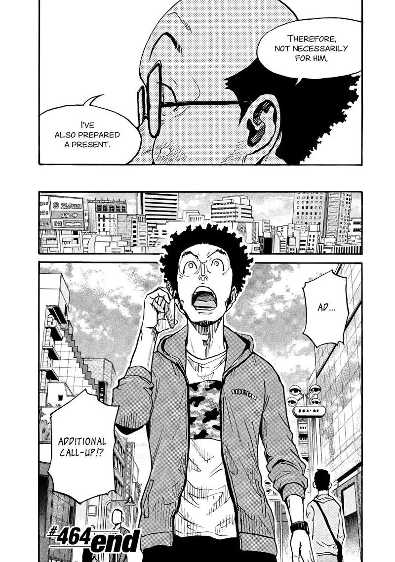 Giant Killing Chapter 464 page 20
