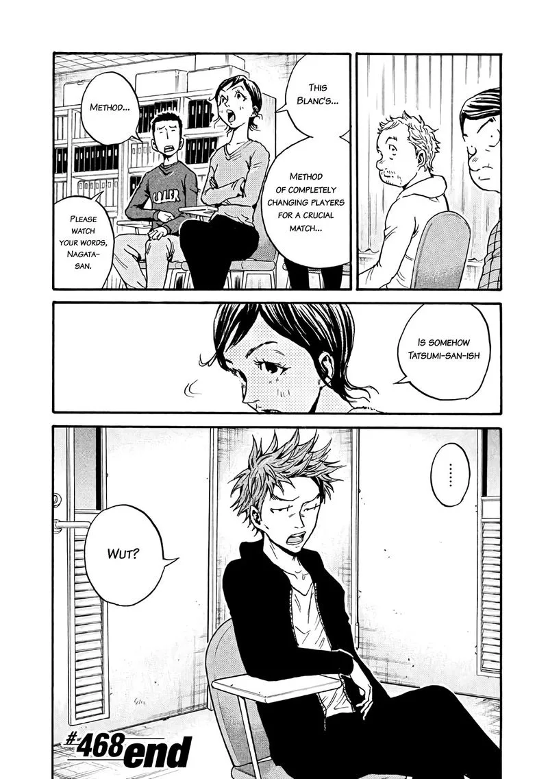 Giant Killing Chapter 468 page 24
