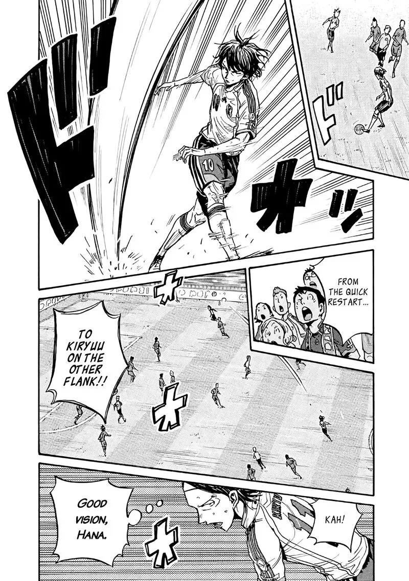 Giant Killing Chapter 475 page 10