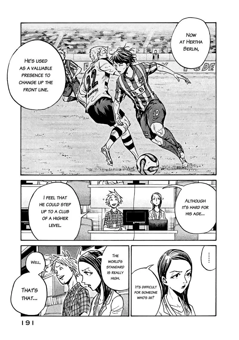 Giant Killing Chapter 476 page 11