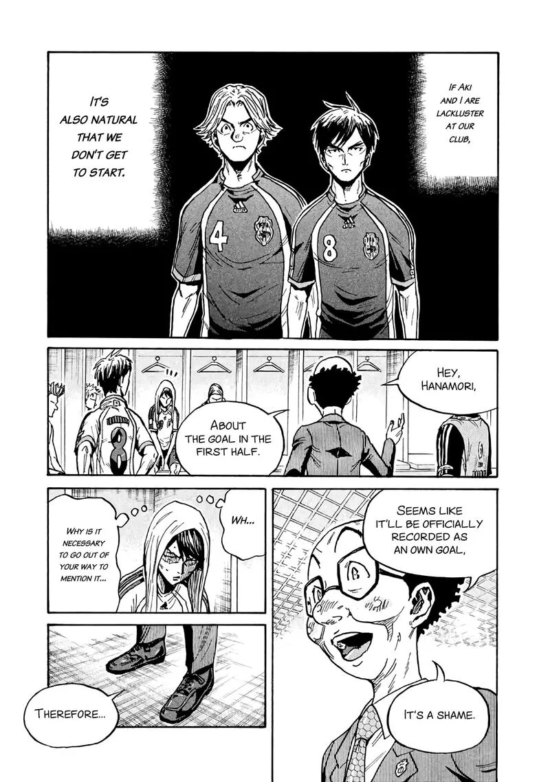 Giant Killing Chapter 478 page 14