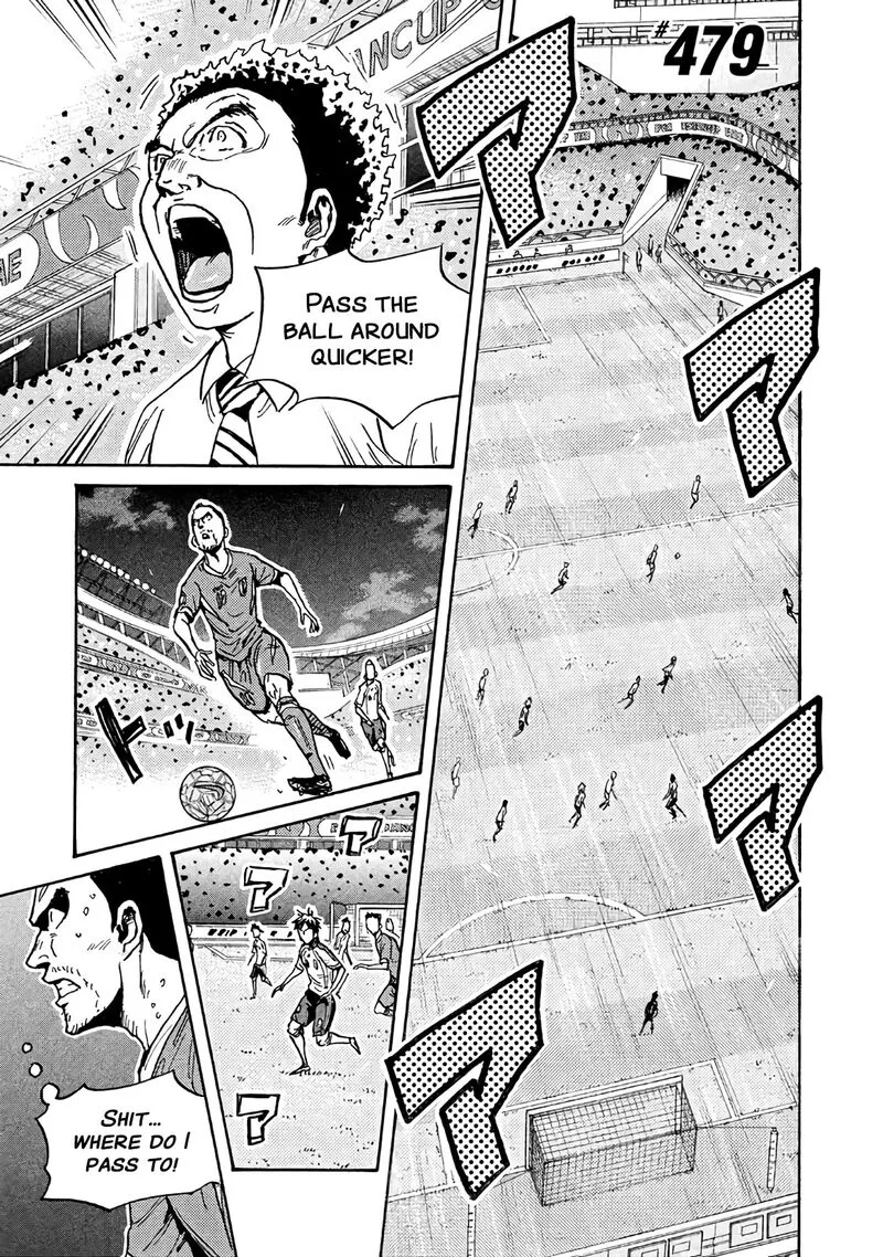 Giant Killing Chapter 479 page 1