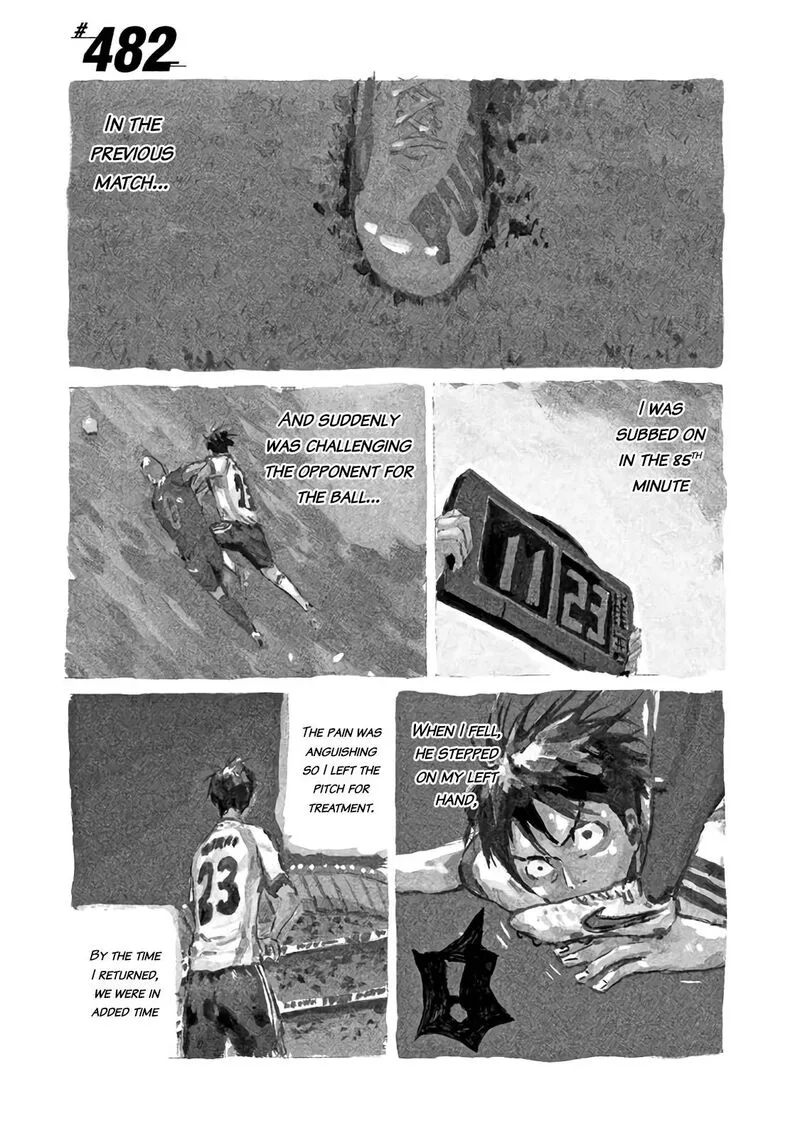 Giant Killing Chapter 482 page 1