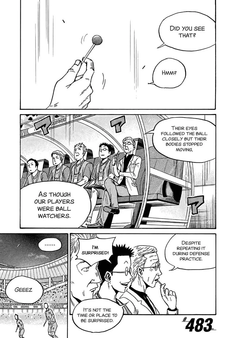 Giant Killing Chapter 483 page 1