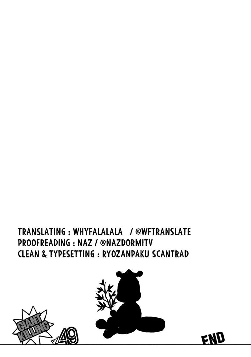 Giant Killing Chapter 487 page 21