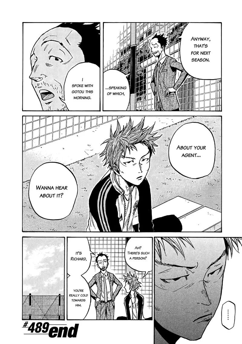Giant Killing Chapter 489 page 14