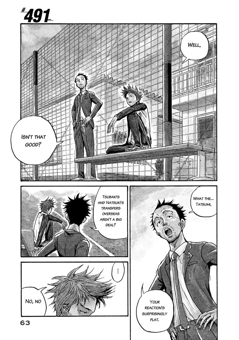 Giant Killing Chapter 491 page 1