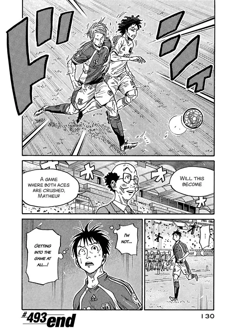 Giant Killing Chapter 493 page 23