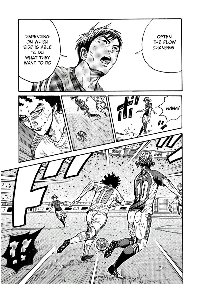 Giant Killing Chapter 495 page 13