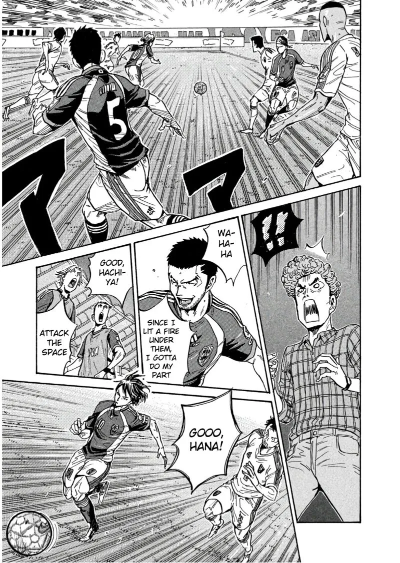 Giant Killing Chapter 498 page 21