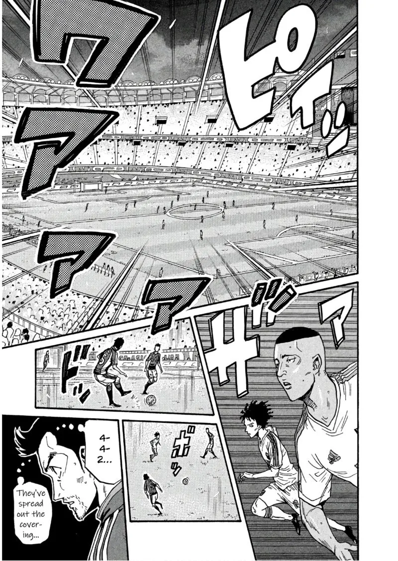 Giant Killing Chapter 498 page 17