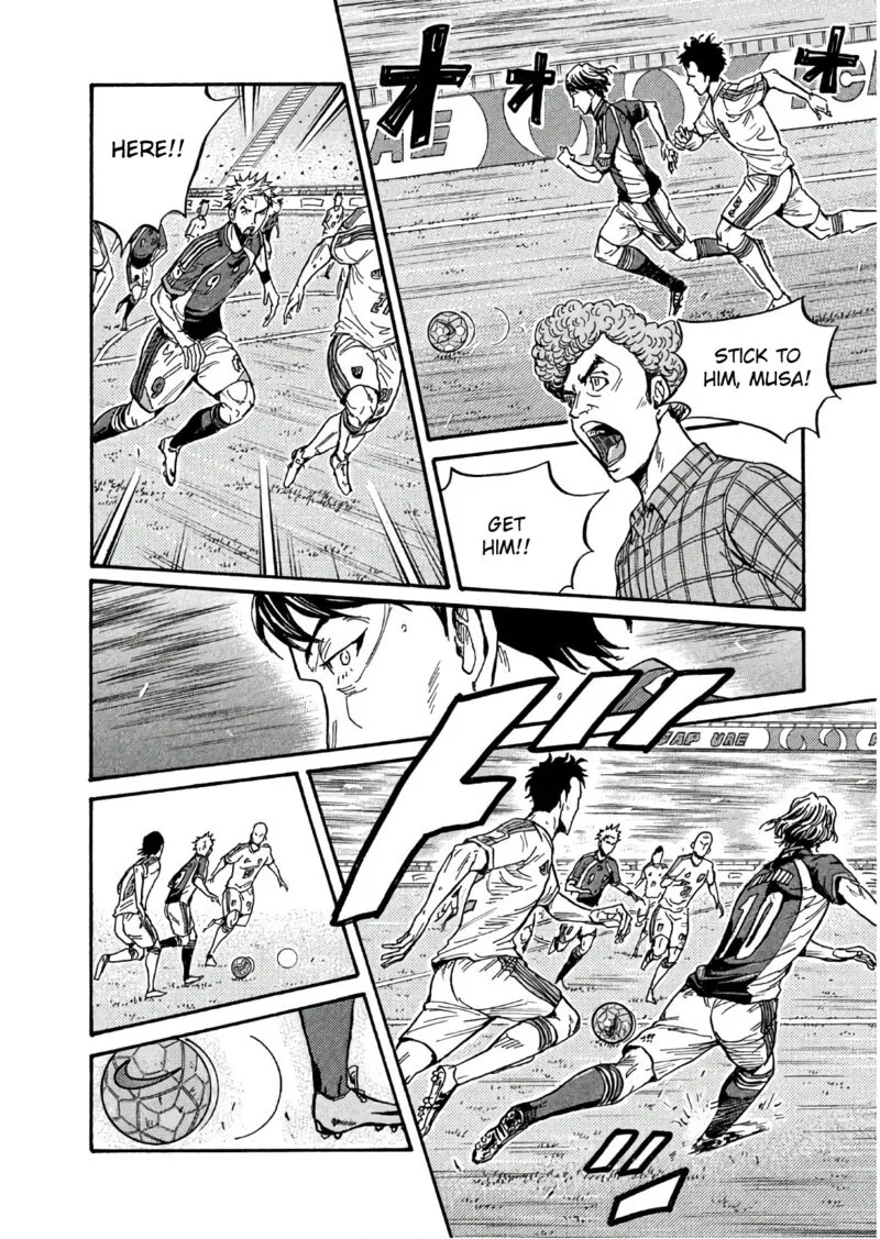 Giant Killing Chapter 498 page 22