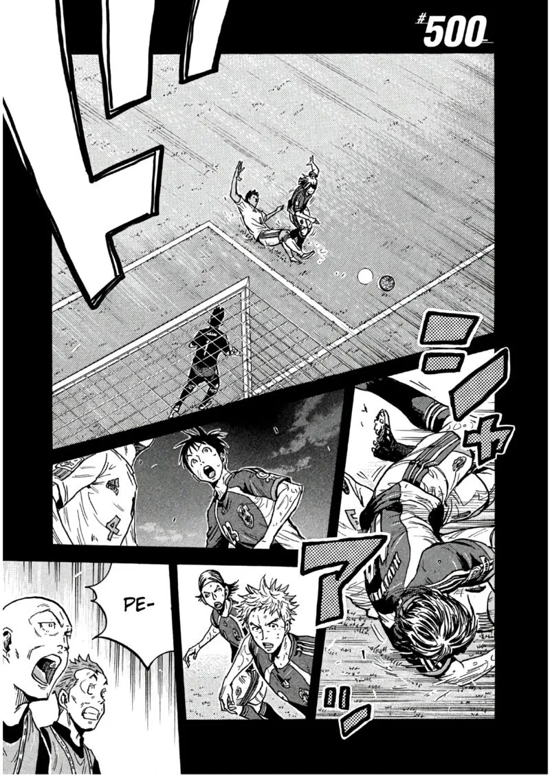 Giant Killing Chapter 500 page 1