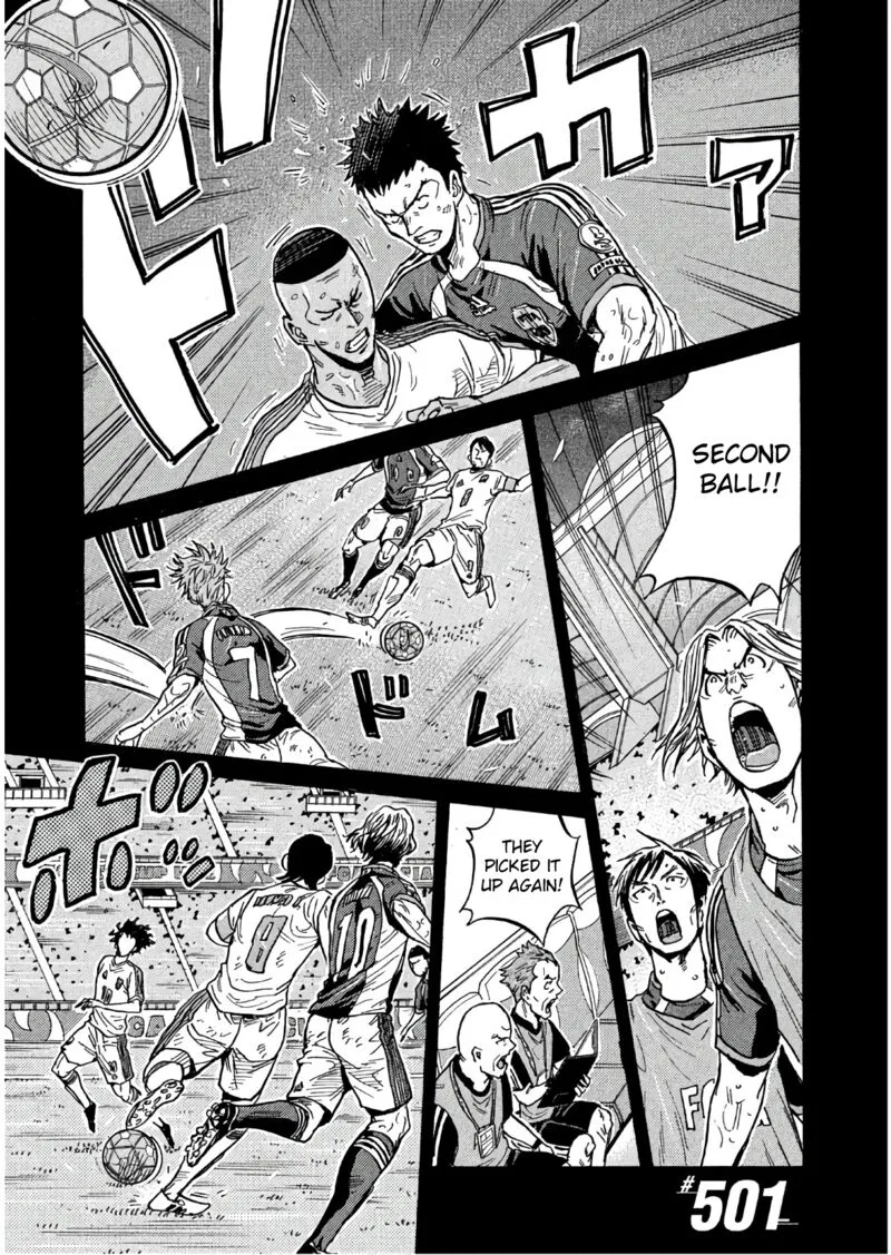 Giant Killing Chapter 501 page 1
