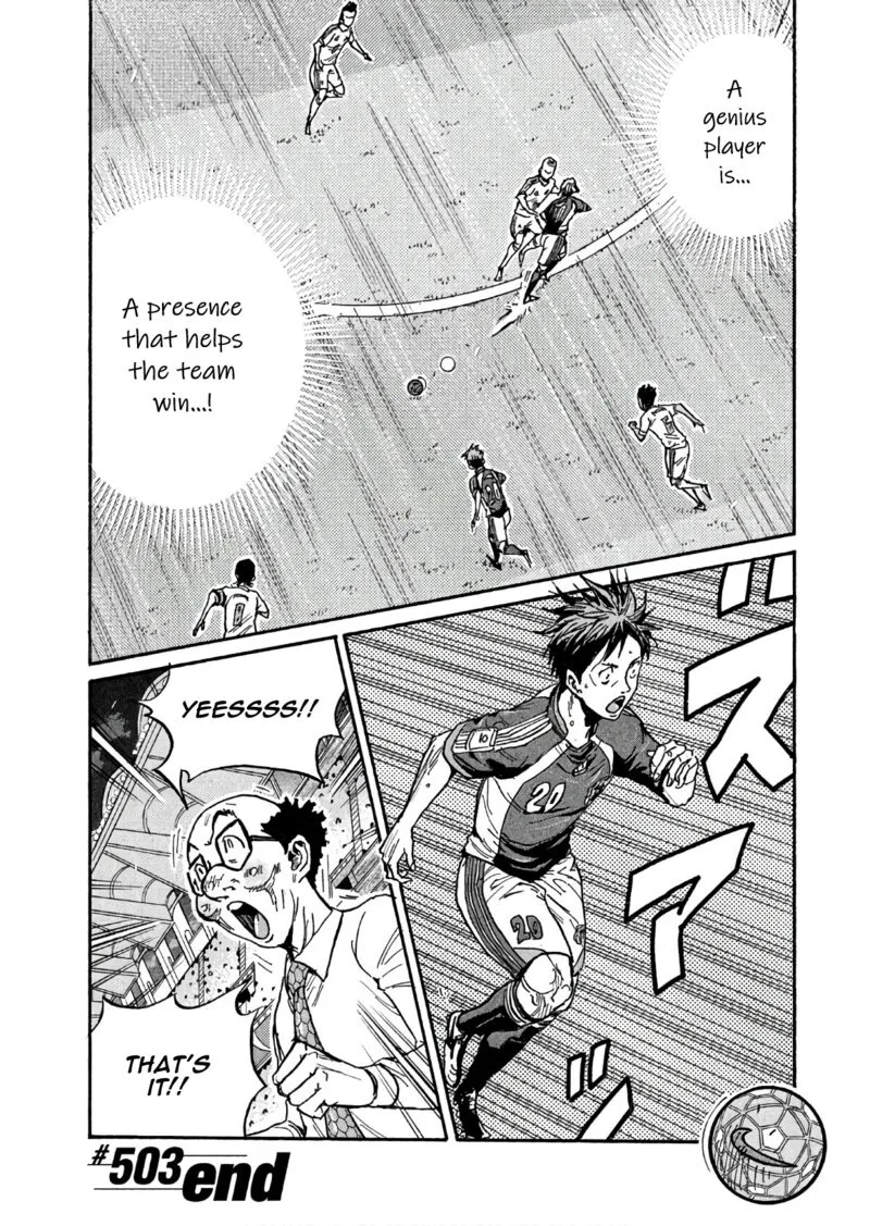 Giant Killing Chapter 503 page 20
